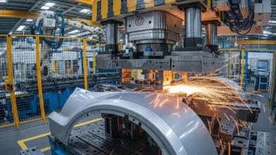 市場規模、成形プロセス（スタンピング、鍛造、圧延）、材料の革新、主要メーカー、2024年から2035年までの予測など、自動車向け金属成形の世界市場に関する詳細な情報を入手してください。高度な金属成形によって、軽量で高強度の自動車設計がどのように可能になるかをご覧ください。