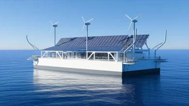 浮体式発電所市場の詳細な分析。市場の概要、動向、新たなトレンド、主要な調査結果、課題、機会、主要な質問、北米地域の洞察を網羅しています。